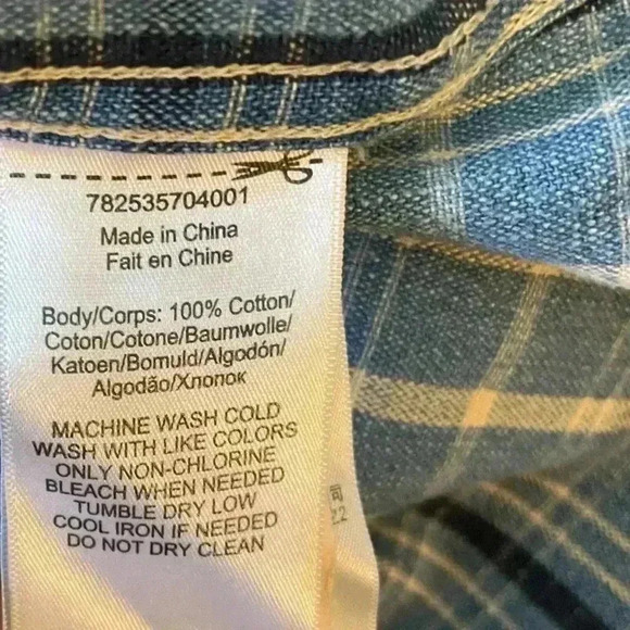 163. Ralph Lauren Casual Button Down, Size L, EUC - Picture 2 of 7